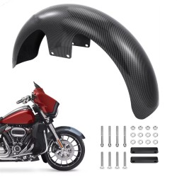 RP0940-1046F Motorcycle 19" Wheel Wrap Front Fender for Harley Touring Electra Glide Road King CVO Mudguard