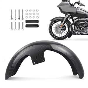 RP0940-1047F Motorcycle 21" Wrap 5.5" Front Fender Mudguard Cover Protector for Harley Touring Electra Glide Road King CVO Mudguard