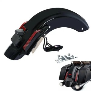 RP0940-2008B CVO Rear Fender With Lights for Harley Touring Electra Glide FLHX Ultra Limited 2009-2013