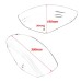 RP0940-2011B ABS Streched Rear Fender Extension for Harley Sportster XL 1200 Iron 883 2004-2022
