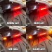 RP0940-2070B Motorcycle Rear Fender Mudguard Cover With LED Turn Signal Brake Light for Harley Softail Breakout Fatboy FLSTF FXBRS 2018-2023