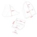 RP0940-3001U Front Chin Spoiler Air Dam Fairing for Harley Sportster XL 883 1200 2004-2022