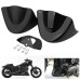 RP0940-3004B Front Chin Spoiler Air Dam Fairing for Harley Dyna Street Bob FXDB Super Glide FXD Fat Bob FXDF 2006-2017