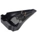 RP0940-3011 Motorcycle Black Custom Chin Spoiler Scoop for Harley Touring Street Glide Road King FLH 1997-2013