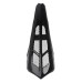 RP0940-3012 Motorcycle Black Custom Chin Spoiler Scoop for Harley Touring Models Road Glide Street Glide 2014-later(except '23-'24 FLHXSE and '24 FLHX,except '23-later FLTRXSE, '24 FLTRX and FLTRXSTSE)