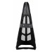 RP0940-3012 Motorcycle Black Custom Chin Spoiler Scoop for Harley Touring Models Road Glide Street Glide 2014-later(except '23-'24 FLHXSE and '24 FLHX,except '23-later FLTRXSE, '24 FLTRX and FLTRXSTSE)