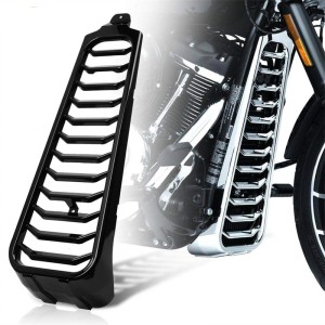 RP0940-3016B Motorcycle Front Chin Fairing Spoiler Frame Cover for Harley-Davidson Softail Models 2018-later(except FXDRS)
