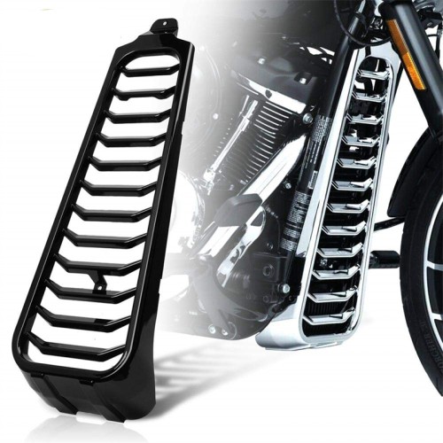 RP0940-3016B Motorcycle Front Chin Fairing Spoiler Frame Cover for Harley-Davidson Softail Models 2018-later(except FXDRS)