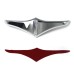 RP0940-4004C Motorcycle Rear Fender Trailing Leading Edge Accent for Harley Road King Road Street Glide CVO FLHTKSE FLHTCSE FLHRXS 1998-Later(except '23-'24 FLHXSE and '24 FLHX，except '23-later FLTRXSE, '24 FLTRX and FLTRXSTSE)