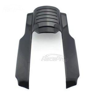 RP0940-8001B Vivid Black 7" Streched Rear Fender Extension for Harley Touring Models 1996-2008