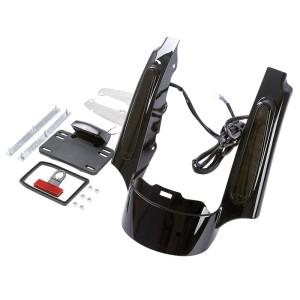 RP0940-8004 Motorcycle LED Turn Signal Tail Light extension Rear fender for Harley Touring Models 2014-Later(except '23-'24 FLHXSE and '24 FLHX,except '23-later FLTRXSE, '24 FLTRX and FLTRXSTSE)