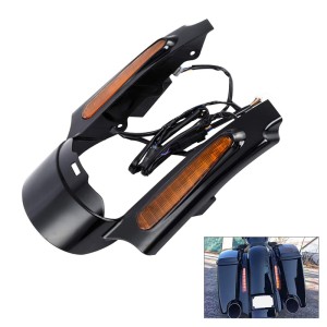 RP0940-8006 CVO Fender Tips with Turn Signal for Harley Touring Electra Glide FLHX Ultra Limited 2009-2013