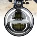 RP6610-1002 7" 45WATT headlight with Horizonal DRL Bar for Harley Davidson Street Glide Accessories Road King Electra Glide Fat Boy Heritage Softail Deluxe Ultra Limited Classic