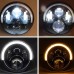 RP6610-1003 7 Headlight with Half Halo DRL Bar for Harley Davidson Street Glide Accessories Road King Electra Glide Fat Boy Heritage Softail Deluxe Ultra Limited Classic