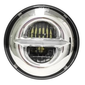 RP6610-1009C 7" 50WATT headlight with Horizonal DRL Bar for Harley Davidson Street Glide Accessories Road King Electra Glide Fat Boy Heritage Softail Deluxe Ultra Limited Classic