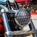 RP6610-1016B 5.75 headlight with 24 LED Chips for Harley Davidson Dyna Sportster Iron 883 1200 Low Rider XLH883 Super Glide Softail Custom XLH1200 Forty-Eight SuperLow Street 500 750
