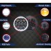 RP6610-1017B Motors RGB app control 5.75" 80w led Headlamp with DRL for Harley Davidson Dyna Sportster Iron 883 1200 Low Rider XLH883 Super Glide Softail Custom XLH1200 Forty-Eight SuperLow Street 500 750