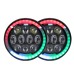 RP6610-1017B Motors RGB app control 5.75" 80w led Headlamp with DRL for Harley Davidson Dyna Sportster Iron 883 1200 Low Rider XLH883 Super Glide Softail Custom XLH1200 Forty-Eight SuperLow Street 500 750