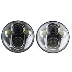 RP6610-1022 5.75" headlight OEM Design for Harley Davidson Dyna Sportster Iron 883 1200 Low Rider XLH883 Super Glide Softail Custom XLH1200 Forty-Eight SuperLow Street 500 750