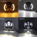 RP6610-1025 7" Headlight with Side Marker DRL Bar for Harley Davidson Street Glide Accessories Road King Electra Glide Fat Boy Heritage Softail Deluxe Ultra Limited Classic