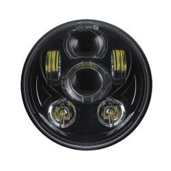 RP6610-1027 5.75" headlight with OEM Design for Harley Davidson Dyna Sportster Iron 883 1200 Low Rider XLH883 Super Glide Softail Custom XLH1200 Forty-Eight SuperLow Street 500 750