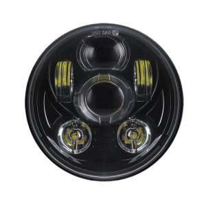 RP6610-1027 5.75" headlight with OEM Design for Harley Davidson Dyna Sportster Iron 883 1200 Low Rider XLH883 Super Glide Softail Custom XLH1200 Forty-Eight SuperLow Street 500 750