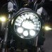 RP6610-1028 7" headlight with White and Amber light for Harley Davidson Street Glide Accessories Road King Electra Glide Fat Boy Heritage Softail Deluxe Ultra Limited Classic