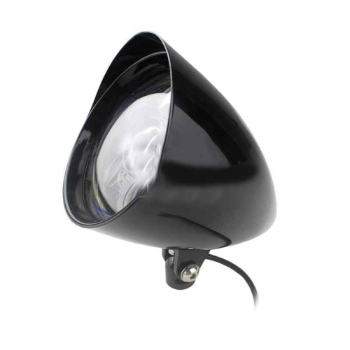 RP6610-1044B 5.75" vintage headlight bullet style LED Type for Harley Sportster Dyna Softail Bobber Chopper Custom