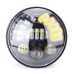 RP6610-1054B 5.75 Motorcyle headlight White and Amber light with signal and Gravity sensor for Harley Davidson Dyna Sportster Iron 883 1200 Low Rider XLH883 Super Glide Softail Custom XLH1200 Forty-Eight SuperLow Street 500 750