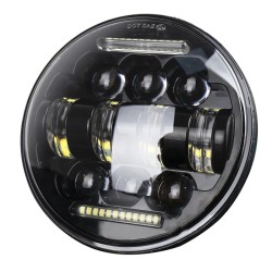 RP6610-1060B 5.75" headlight for Harley Davidson Dyna Sportster Iron 883 1200 Low Rider XLH883 Super Glide Softail Custom XLH1200 Forty-Eight SuperLow Street 500 750