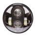 RP6610-1066B White DRL LED 5.75" Headlight for Harley Davidson Dyna Sportster Iron 883 1200 Low Rider XLH883 Super Glide Softail Custom XLH1200 Forty-Eight SuperLow Street 500 750