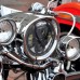 RP6610-1066B White DRL LED 5.75" Headlight for Harley Davidson Dyna Sportster Iron 883 1200 Low Rider XLH883 Super Glide Softail Custom XLH1200 Forty-Eight SuperLow Street 500 750