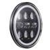 RP6610-1067B 5.75" Headlight With Rebreather for Harley Davidson Dyna Sportster Iron 883 1200 Low Rider XLH883 Super Glide Softail Custom XLH1200 Forty-Eight SuperLow Street 500 750