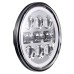 RP6610-1067B 5.75" Headlight With Rebreather for Harley Davidson Dyna Sportster Iron 883 1200 Low Rider XLH883 Super Glide Softail Custom XLH1200 Forty-Eight SuperLow Street 500 750