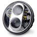 RP6610-1071B LED Projector Headlight for Harley Davidson Dyna Sportster Iron 883 1200 Low Rider XLH883 Super Glide Softail Custom XLH1200 Forty-Eight SuperLow Street 500 750