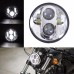 RP6610-1071B LED Projector Headlight for Harley Davidson Dyna Sportster Iron 883 1200 Low Rider XLH883 Super Glide Softail Custom XLH1200 Forty-Eight SuperLow Street 500 750
