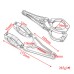 RP6610-2004B Motorcycle Headlight Mount Bracket Head Lamp Holder Racer 39mm for Harley Davidson Dyna Sportster Softail Custom