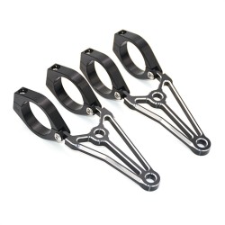 RP6610-2004B Motorcycle Headlight Mount Bracket Head Lamp Holder Racer 39mm for Harley Davidson Dyna Sportster Softail Custom
