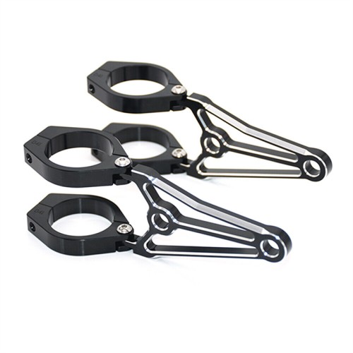 RP6610-2005B Motorcycle Headlight Mount Bracket k Head Lamp Holder Racer 41mm for Harley Davidson Chopper Bobber Cafe Racer