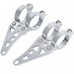 RP6610-2006 Motorcycle Headlight Mount Bracket k Aluminum Cafe Racer 39mm for Harley Davidson Dyna Sportster Softail Custom