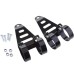 RP6610-2007B 7 headlight with Half Halo DRL Bar for Harley Davidson Chopper Bobber Cafe Racer