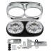 RP6610-4004 LED Headlight 5.75'' Projector Daymaker Lamp for Harley Davidson Road Glide 1998-2013