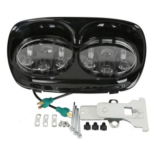 RP6610-4004 LED Headlight 5.75'' Projector Daymaker Lamp for Harley Davidson Road Glide 1998-2013