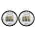 RP6620-1002 4.5 Lean Lens Passing Lamp for Harley Davidson Touring Road King Ultra Classic Electra Street Glide Tri Cvo Heritage Fat Boy Softail