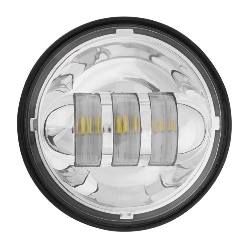 RP6620-1002 4.5 Lean Lens Passing Lamp for Harley Davidson Touring Road King Ultra Classic Electra Street Glide Tri Cvo Heritage Fat Boy Softail