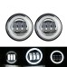 RP6620-1003 4.5 Passing Lamp With DRL Halo for Harley Davidson Touring Road King Ultra Classic Electra Street Glide Tri Cvo Heritage Fat Boy Softail