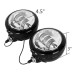RP6620-1006 4.5 Black Passing Lamp in Black Bucket for Harley Davidson Touring Road King Ultra Classic Electra Street Glide Tri Cvo Heritage Fat Boy Softail
