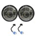 RP6620-1026 White DRL LED 4.5" Passing Lamp for Harley Davidson Touring Road King Ultra Classic Electra Street Glide Tri Cvo Heritage Fat Boy Softail