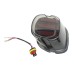 RP6630-2010B Motorcycle Layback Tail Light for Harley Dyna Sportster XL883 1200 Road King 1999-Later