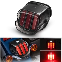 RP6630-2010B Motorcycle Layback Tail Light for Harley Dyna Sportster XL883 1200 Road King 1999-Later